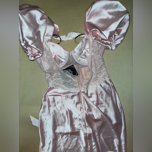 Dolls kill unholy satin maxi gown large - Picture 5 of 7